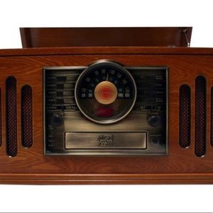 Like New Crosley Lancaster Bluetooth Entertainment Center